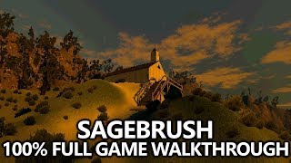 Sagebrush  100 Full Game Walkthrough  All AchievementsTrophies Guide  All Collectibles Tapes [upl. by Nylirret273]