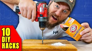 10 DIY Woodworking Tricks For Beginners [upl. by Leor]