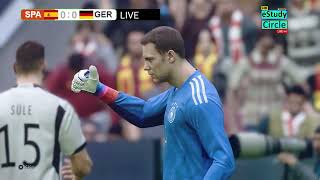 🔴EN VIVO España vs Alemania  EURO 2024  PES 21 Simulation Gameplay [upl. by Allemaj]