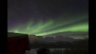 Aurora Borealis near Tromsø on 02032019 [upl. by Yv]