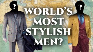 Are These 22 Men the Best Dressed in the World Today [upl. by Abbi585]