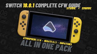 How to Jailbreak Nintendo Switch 1801  Atmosphere 170 Hekate 611  BEST GUIDE [upl. by Aden62]