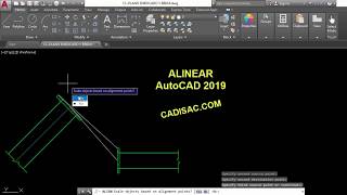 Comando Alinear AutoCAD ALIGN [upl. by Yelrac]