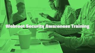 Webroot Security Awareness Training Overview [upl. by Leirbaj720]