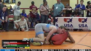 Junior 160 Lennox Anderson Washington Vs Holland Knudsen Utah [upl. by Aikemot561]