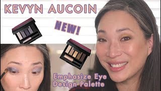 KEVYN AUCOIN  Emphasize Eye Design Palette Review Swatches Demo [upl. by Granese]