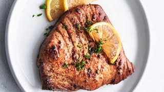 Garlic Herb Tuna Steak Marinade [upl. by Atilef]