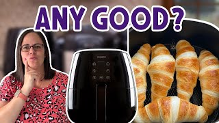 We Tried Frozen Croissants In The Air Fryer For Breakfast – Any Good [upl. by Hogan430]