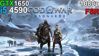 God of War Ragnarök  GTX 1650 i5 4590 [upl. by Eiaj]