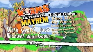 Lets Play  Worms Ultimate Mayhem [upl. by Koeppel]