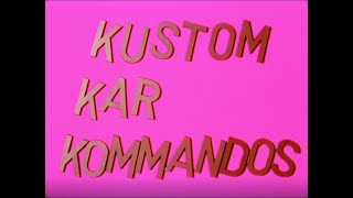 Kustom Kar Kommandos 1965 Stabilized Kenneth Anger [upl. by Sidonnie356]