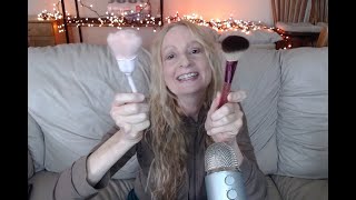 ASMR Brushing Mic Brush Layered Relaxing Sounds ❤️ [upl. by Ylen]