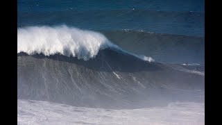 The Biggest Wave Ever Surfed  Rodrigo Koxa Rides an 80Foot Wave at Nazaré [upl. by Ennairak]