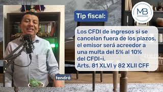 Comentarios a la Cancelación de CFDI 2023 [upl. by Yentrac513]