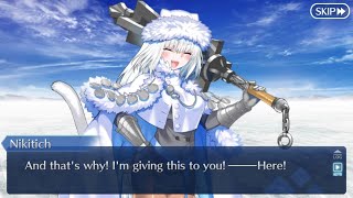 【FGO】Nikitichs Valentines Scene English Translation  FateGrand Order [upl. by Divadnhoj]