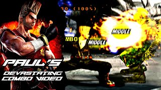 Tekken 5 Paul Required Execution But Had Devastating Combos [upl. by Atiluj557]