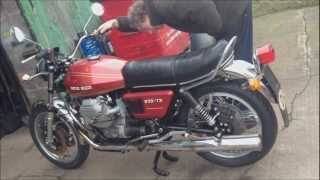 Moto Guzzi 850 T3 Started After 37 Years [upl. by Gladdie]