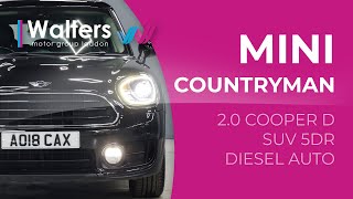 Mini Countryman 20 Cooper D SUV Diesel Auto [upl. by Estren869]