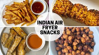 VEGAN Air Fryer Indian Snacks [upl. by Eilsel]