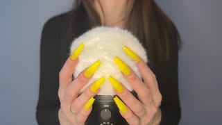 ASMR Fluffy Mic Scratching with Mic Blowing for Sleep Face Brushing No Talking 3 Hours [upl. by Enoj715]