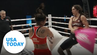 Pillow fighting has entered the professional ring  USA TODAY [upl. by Robinette]