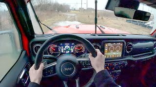 2022 Jeep Wrangler Rubicon 392  POV Test Drive Binaural Audio [upl. by Velma874]