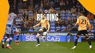 Reading v Cambridge United highlights [upl. by Anirtruc]