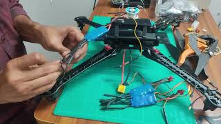 How to make a Drone Using APM28 Flight Controller and Microzone Mc6c [upl. by Eillo]