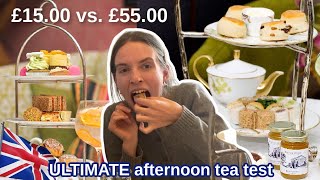 £15 vs £55 afternoon tea which is better [upl. by Senoj]