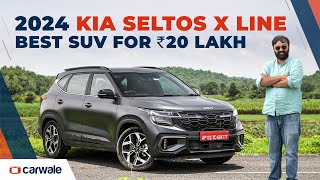 2024 Kia Seltos X Line Review  We Reveal 5 Positives amp 2 Negatives  Matte Black Color [upl. by Liborio150]