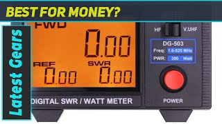 DG503 Digital RF Power Meter LCD 35quot Short Wave SWR VSWR Meter HF 1660MHz amp VHFUHF [upl. by Niwrad]