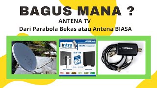 Menangkap Siaran TV Digital Dengan Antena Tv Biasa [upl. by Neleb]