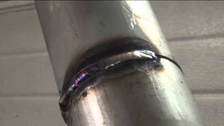 Stick welding stainless 6G [upl. by Japeth291]