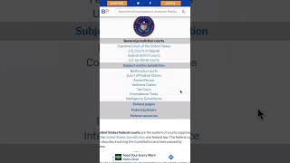 BALLOTPEDIA  The Federal Courts ballotpedia uscourts courtsystem [upl. by Faxun233]