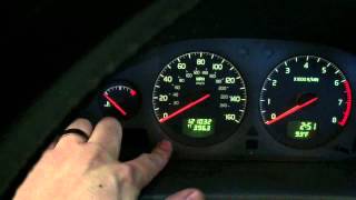 How to reset oil change reminder on 2003 Volvo S60 [upl. by Ahtanaram]