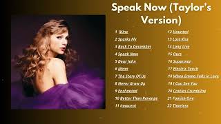 Taylor Swift  Speak now Taylors Version  Full Album [upl. by Ximenes]