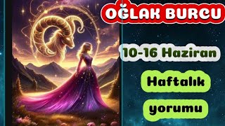 ❌️OĞLAK BURCU ♑️ 1016 HAZİRAN HAFTALIK YORUMU‼️ [upl. by Anneis965]