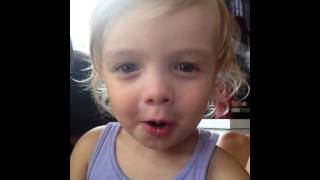 Toddler EC talking to herself [upl. by Marjy]