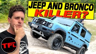 The NEW 2023 Ineos Grenadier Should Worry Jeep amp Ford OffRoad Review [upl. by Oremor]