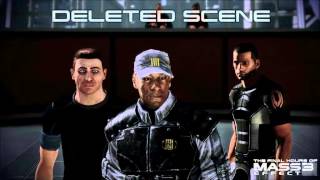 Mass Effect 3 Deleted Scene 2  MY GOD ITS THE REAPERS Spoilers [upl. by Eirrod]