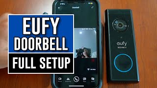 Eufy Video Doorbell S220 Setup and Review  What To Expect [upl. by Enihpled]