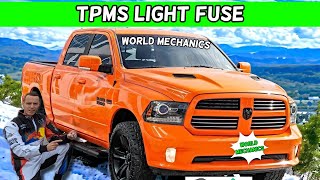 DODGE RAM 1500 2500 3500 TPMS LIGHT FUSE 2013 2014 2015 2016 2017 2018 [upl. by Einnus203]