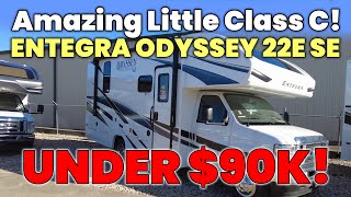 2024 Entegra Odyssey 22C SE Under 90k Amazing 24 Feet 9 Inches SmallClassC Entegra GoRVing [upl. by Ahsitauq]