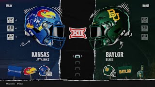 Kansas Jayhawks at Baylor Bears [upl. by Chapel]