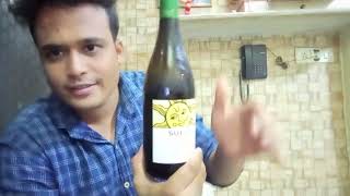 White Wine CHENIN BLANC from SULA Vineyards review in Hindi [upl. by Clair]