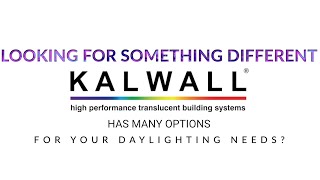 Kalwall Daylighting Skylights  Something Different [upl. by Fai739]