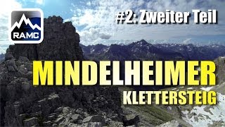 Mindelheimer Klettersteig 2 Gipfelgrat Schafalpenköpfe GoPro HD  Abenteuer Alpin 2013 32 [upl. by Hnacogn845]