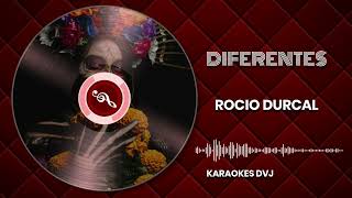 KARAOKE DIFERENTES ROCIO DURCAL [upl. by Mayeda156]