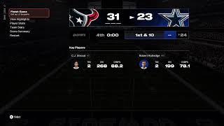 SGA Wk11 Texans  Cowboys [upl. by Edgar848]