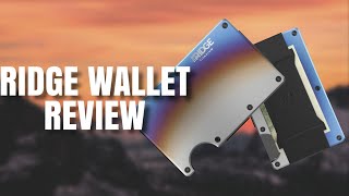 Ridge Wallet Burnt Titanium Review  Is It Worth 125 [upl. by Benedic]